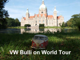 VW Bulli on World Tour