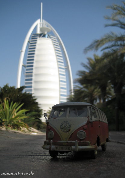 Burj Al Arab (Tower of the Arabs) is a luxury hotel. At 321 m (1,053 ft), it is the fourth tallest hotel in the world. 