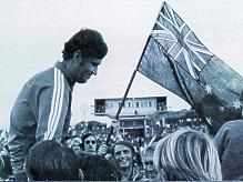 Coach Rale Rasic on fan shoulders