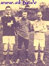 1922, Campbell of NZ, Gibb off Australia and between them Ref Mr.Dawson