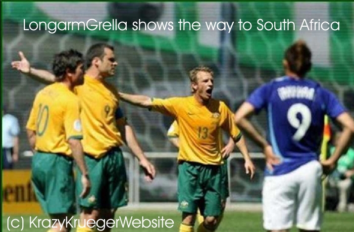 longarmgrella shows the way to africa